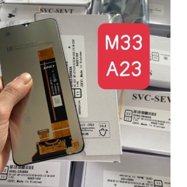[ mã cáp M336B ] Màn hình Samsung A23/M33 zin hãng