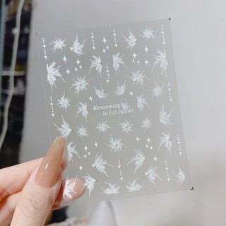 Sticker bướm lụa tomoni Sticker dán móng tay nail lụa Tomoni cao cấp