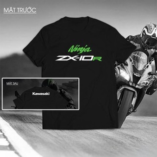 [ THE URBAN ] Áo Thun Biker - Kawasaki ZX10R Unisex Nam Nữ tay ngắn