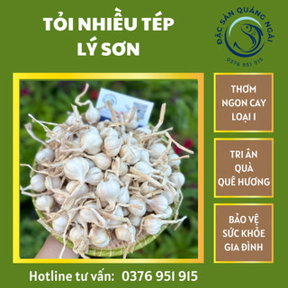 🔥Tỏi Tép Lý Sơn xinh loại 1🔥-  đã chọn lọc kỹ - Thương hiệu Đặc Sản Lý Sơn & Quảng Ngãi - Túi 1kg
