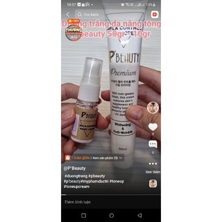 Kem dưỡng trắng da nâng tone P'beauty 10gram