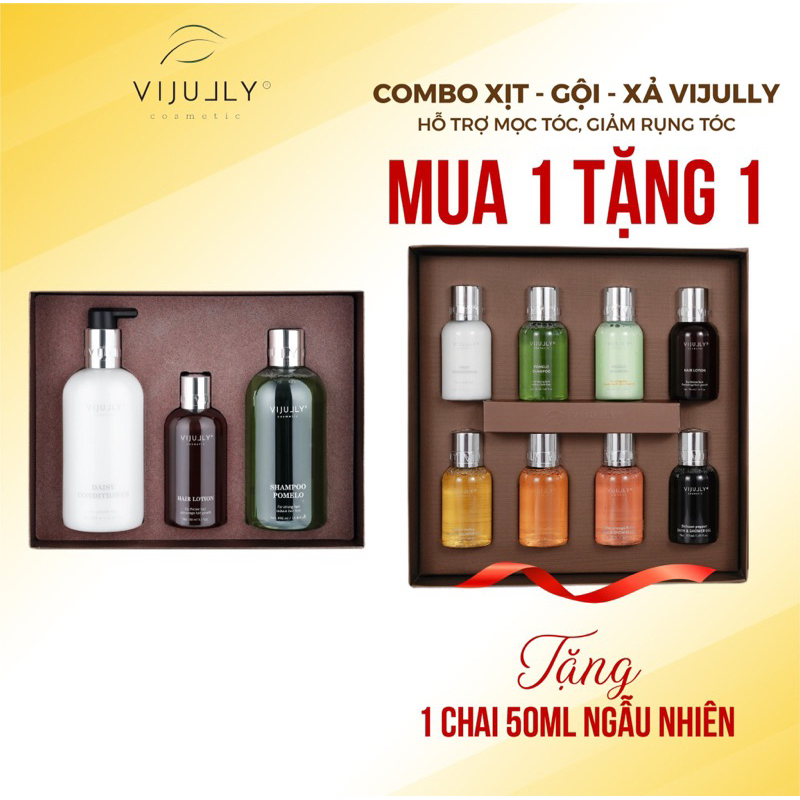 Combo chăm sóc tóc VIJULLY COSMETIC
