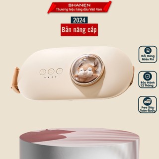 Đai đeo massage chườm ấm giảm đau bụng kinh nguyệt SHANEN túi làm ấm bụng tử cung cho phụ nữ quà tặng bạn nữ