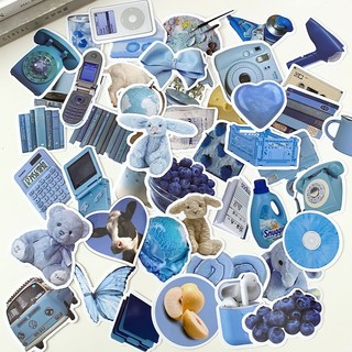 Set 50 Sticker Nhiều Chủ Đề Tem Seal Hình Dán Trang Trí Sổ Giấy Quà Tặng