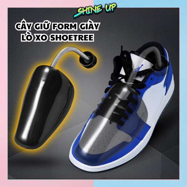 Cây Giữ Form Giày Lò Xo Shoetree Nhựa, Bảo Vệ Giày, Tùy Chỉnh Size ShineUp