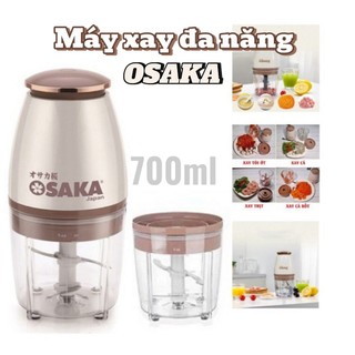 Máy xay tỏi ớt, xay thịt đa năng Osaka - nắp nâu thời thượng