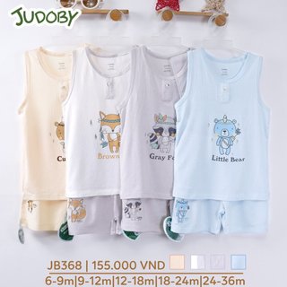 Bộ ba lỗ judoby mềm mại, thoáng mát bé trai mã jb368, db2151, db2100, jb426