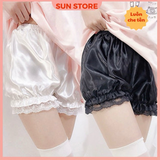 Quần đùi lụa phi bóng dáng bí ngô thiết kế phồng mặc trong váy 40-63kg