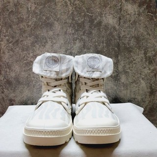 2hand (Size 36) Giày boots Palla.dium sọc vằn