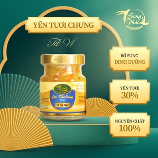 Hũ lẻ Tổ yến chưng Tứ Vị Song Phát nguyên vị bổ sung dinh dưỡng 70ml