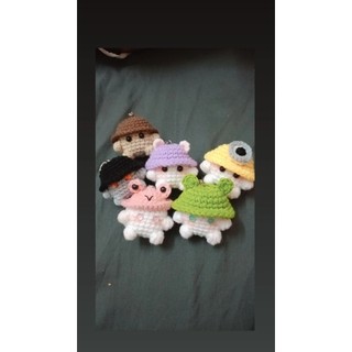 Móc khóa nấm dễ thương handmade