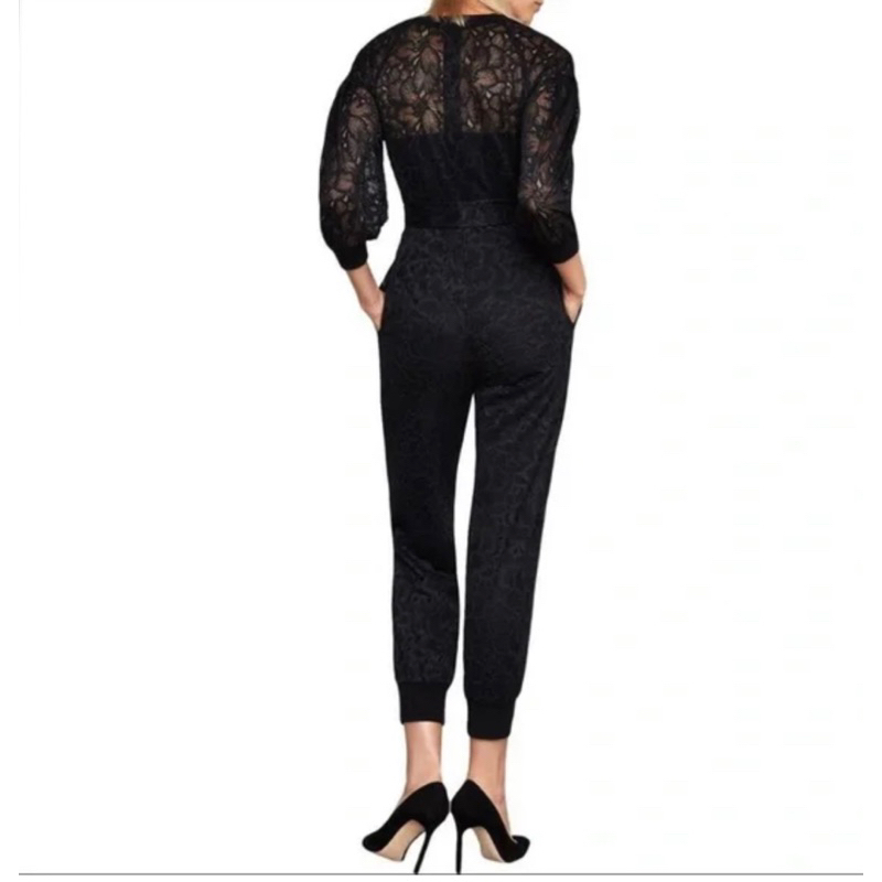 Đồ bay ren Jumpsuits BCBG size Xs ( authentic 100% ) - thanh lý ( độ mới 95-98% )