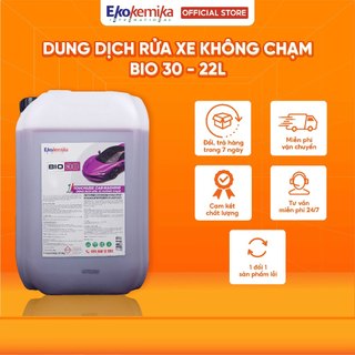 Dung Dịch Rửa Xe Không Chạm, Rửa Ô Tô, Xe Máy Ekokemika Bio 30 22L