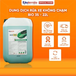 Dung Dịch Rửa Xe Không Chạm, Rửa Ô Tô, Xe Máy, Rửa Khoang Động Cơ Ekokemika Bio 35 22L
