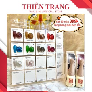 Sơn mắt mèo mix thạch hot trend - Sơn gel màu thạch chuyên dụng cho dân làm móng - Dụng cụ làm nail