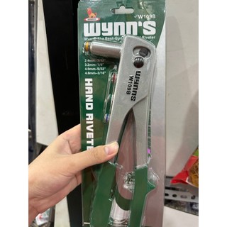 Xã kho@Kìm ,Kiềm rút đinh tán rive Wynn's 10 inch, kìm bấm rive đinh tán 2.4 – 4.8mm thiết kế lỗ rút viền màu đẹp!