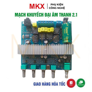 Mạch khuếch đại âm thanh gemaudio tpa3116d2 2.1 2x50w+1x100w bluetooth 5.0