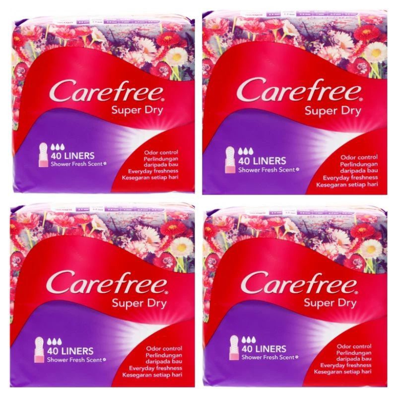 Băng vệ sinh hằng ngày Carefree Siêu Thấm 40 miếng