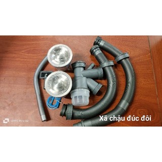 Bộ xã chậu rửa chén bát inox