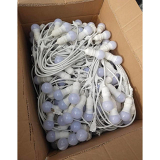 DÂY ĐÚC CHỮ T, DÂY ĐÈN NỐI TIẾP MÀU TRẮNG 10M CHỐNG NƯỚC TRANG TRÍ NGOÀI TRỜI (GIÁ SỈ)