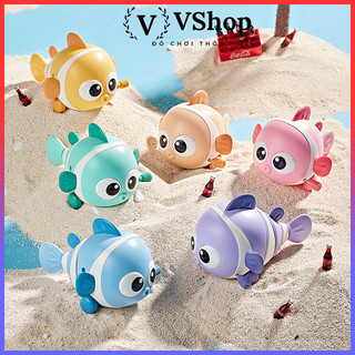 Đồ Chơi Chú Cá Hề Vặn Cót Vui Nhộn Đáng Yêu Cho Bé