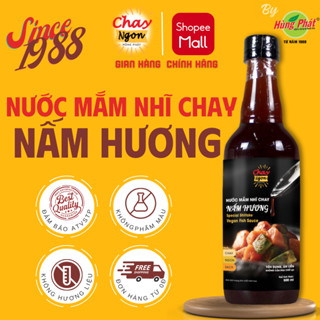 Nước Mắm Nhĩ Chay Ngon Hùng Phát Được Làm Từ Nấm Hương (Không I-ốt) Chuẩn Vị Mắm Đậm Đà Tinh Tế