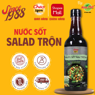 Sốt rau salad trộn chay ngon chua ngọt chuẩn vị chai 500ml