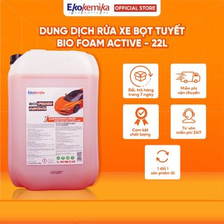 Dung dịch rửa xe bọt tuyết có chạm ekokemika bio foam active 22l