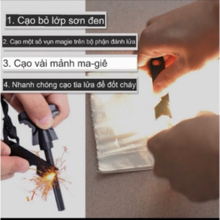 Dụng cụ tạo lửa sinh tồn, dụng cụ tạo lửa đi dã ngoại