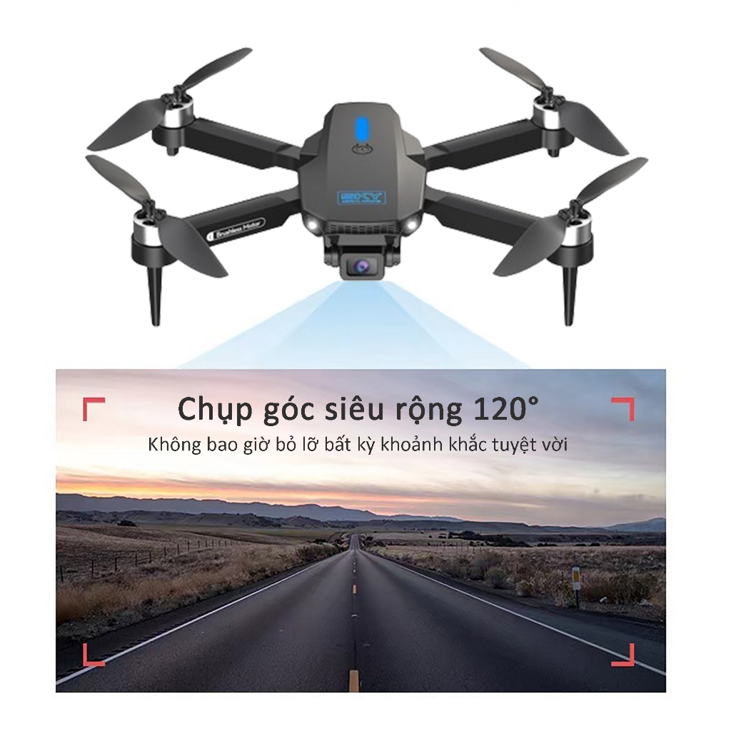 Flycam E88 Max 2024,Drone camera 4k mini Máy Bay Flycam trang bị camera kép 4k,Cuộn 360°,ảnh cử chỉ,Drone camera 4k | BigBuy360 - bigbuy360.vn