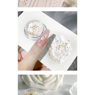 Hũ sequin siêu mỏng- charm hoa- cánh hoa nail- cánh hoa ẩn móng nail