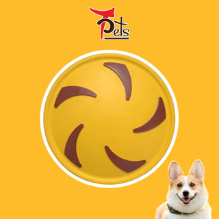 Đĩa bay đồ chơi bằng cao su dùng trong huấn luyện chó thương hiệu TPets - TP010