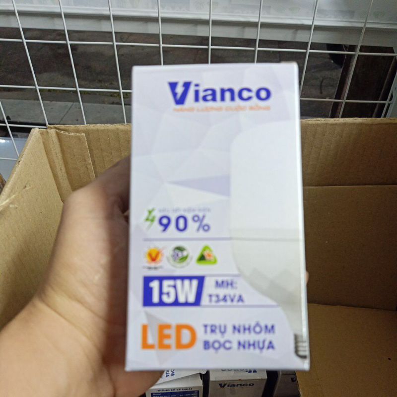 Đèn Led Vianco, Led kim cương 15w Vianco, đèn led chính hãng vianco