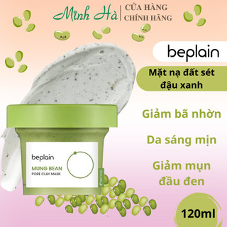 Mặt nạ đất sét beplain mung bean pore clay 120ml