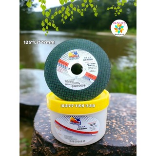 50 viên Đá Cắt Sắt Inox Hiệu Con Cá 1 tấc 2 (125mm)
