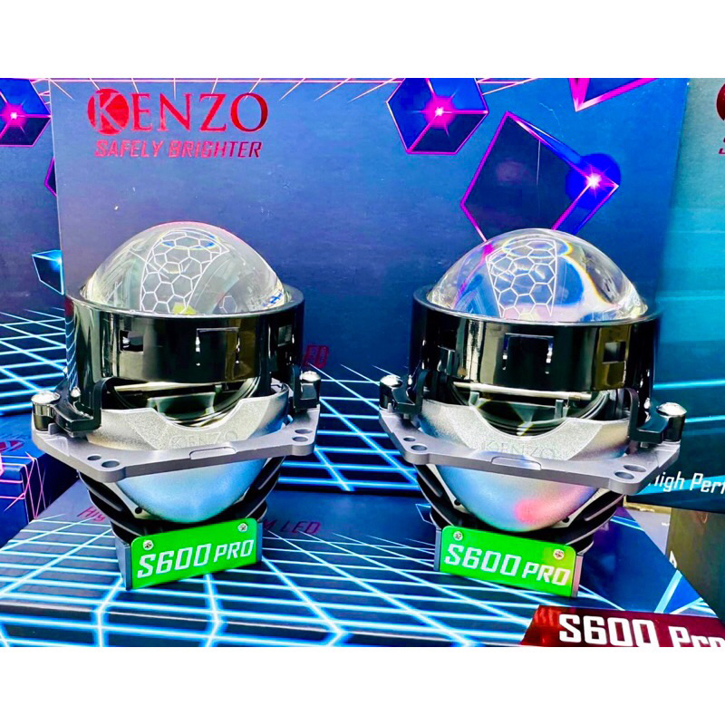 [ BẢO HÀNH 2 NĂM] Đèn Led Bi Cầu Kenzo S600 PRO V3 2026 bảo hành 24 tháng