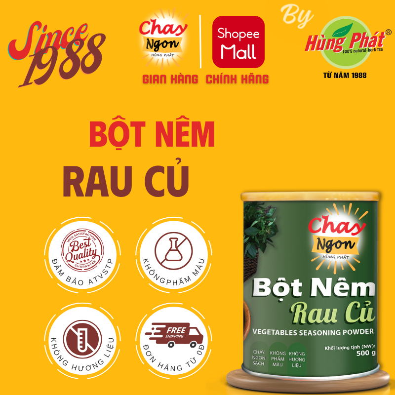 Bột Nêm Rau Củ Thuần Chay Hộp 500g