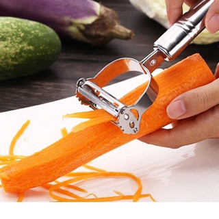 Dụng cụ bào thái cắt củ quả đa năng làm từ inox không gỉ sáng bóng