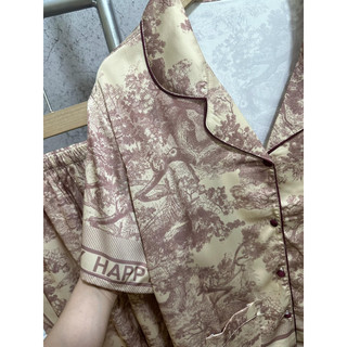 Bộ Lụa Mịn Pyjama Mặc Nhà Thiết Kế * Quảng Châu *
