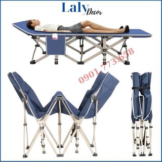 Giường ngủ văn phòng xếp gọn CY35 - giường đơn gấp gọn siêu nhẹ có nhiều kích thước - giường gấp đa năng