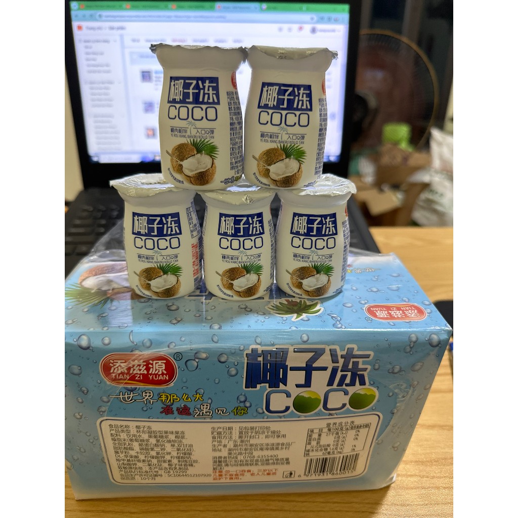 Thạch sữa chua yogurt pudding