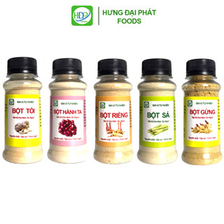 Bột: Tỏi, Gừng, Riềng, Sả, Hành, Ướp Thịt Nướng Thơm Ngon