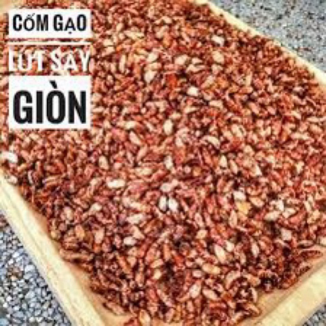 1KG GẠO LỨC SẤY GIÒN KHÔNG GIA VỊ