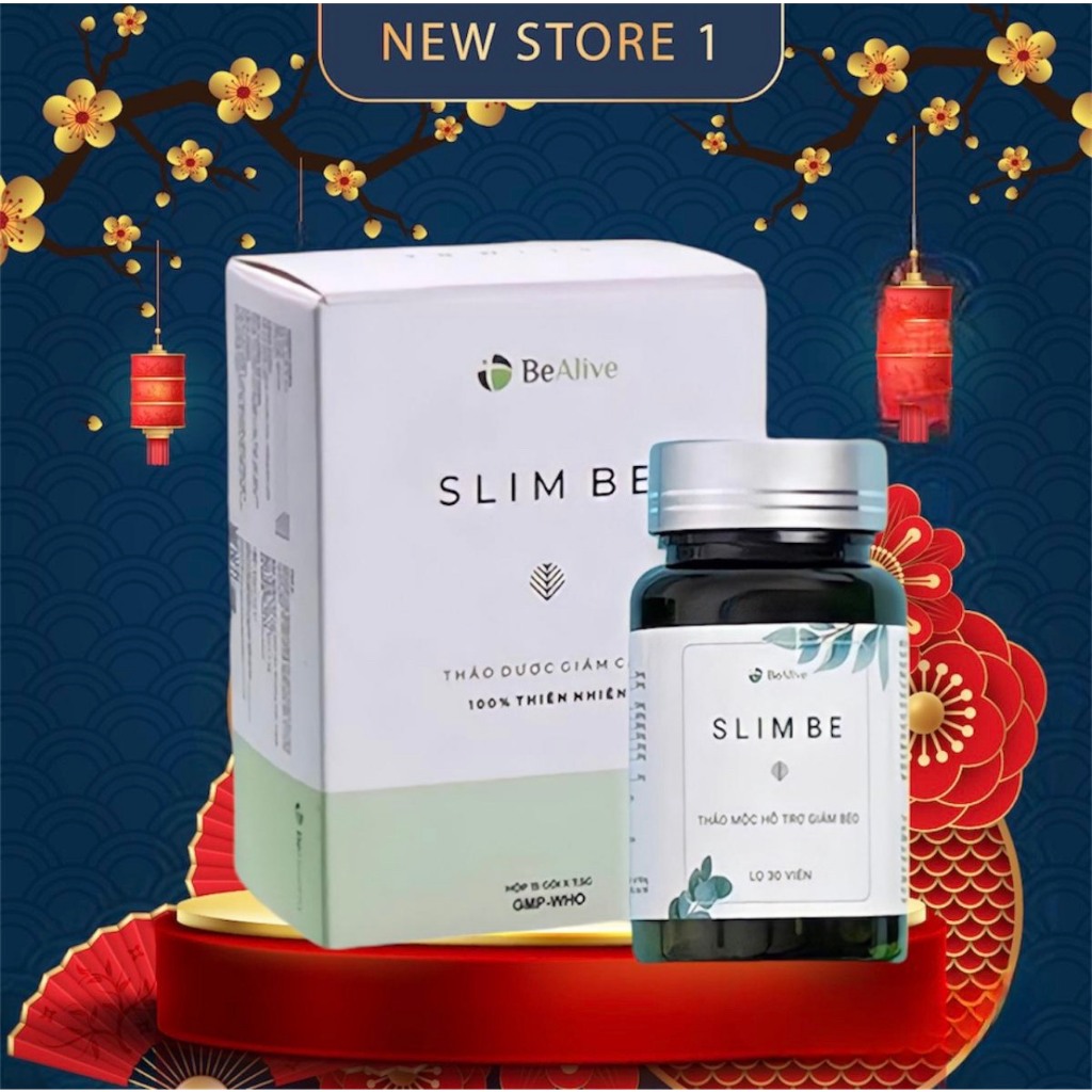 Giảm Cân SLIM BE mẫu mới dành cho cơ địa khó (Chính Hãng)