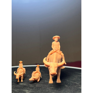 Cậu bé cỡi Trâu Làng (Mẫu 1)