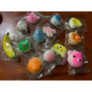 Tổng hợp squishy mini chất xốp mềm và chậm tăng
