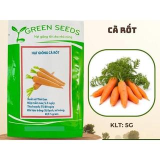 HẠT GIỐNG CỦ CÀ RỐT F1 GÓI 200 HẠT