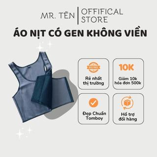 Mr Tẽn | Áo Lót Nịt Ngực Có Gen Không Lộ Viền Móc Cài Hông  Áo Nịch Định Hình Ngực Bản To Che Mỡ Lưng Nách Tomboy Giá Rẻ