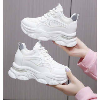 Giày Thể Thao Nữ Độn Đế 7cm Adcoo Tôn Dáng 2 Màu