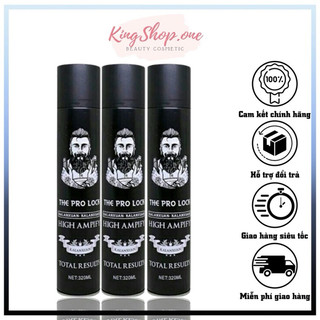 Gôm, keo xịt tóc the pro lock trắng 420ml tạo kiểu giữ nếp cho tóc